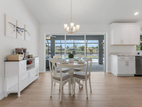 Waterfront Retreat in Cape Coral Three Bedroom Home with Private Pool